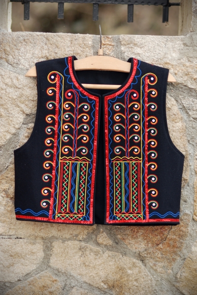 Traditional folk costume from the Northern region of Bulgaria