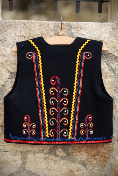 Traditional folk costume from the Northern region of Bulgaria